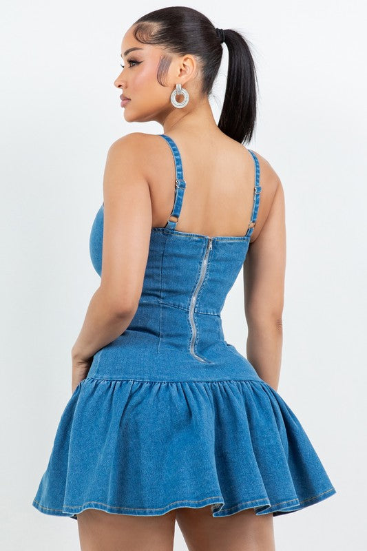 Alexa Denim Dress
