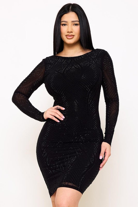 Karla Rhinestones Dress