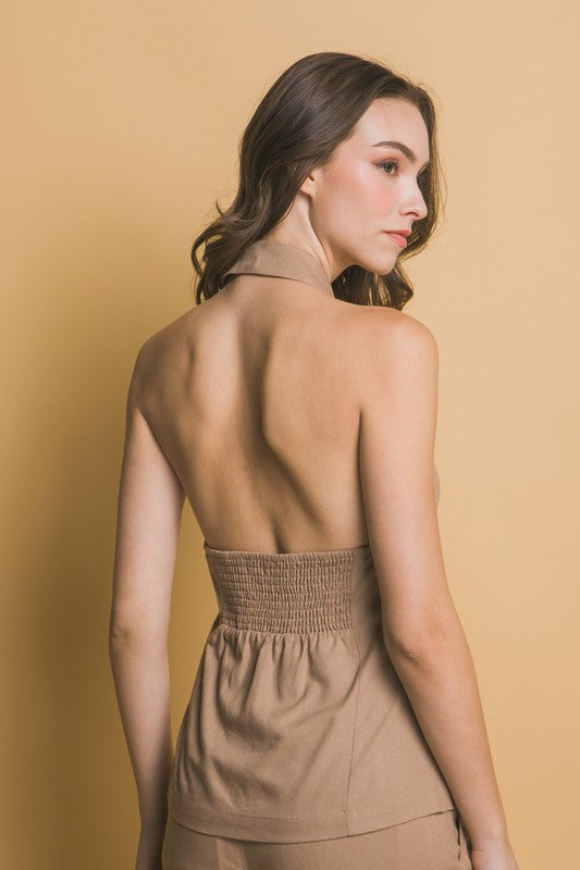 Analia Linen Vest