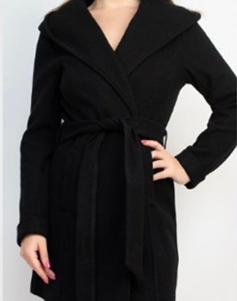 Dafne Black Coat