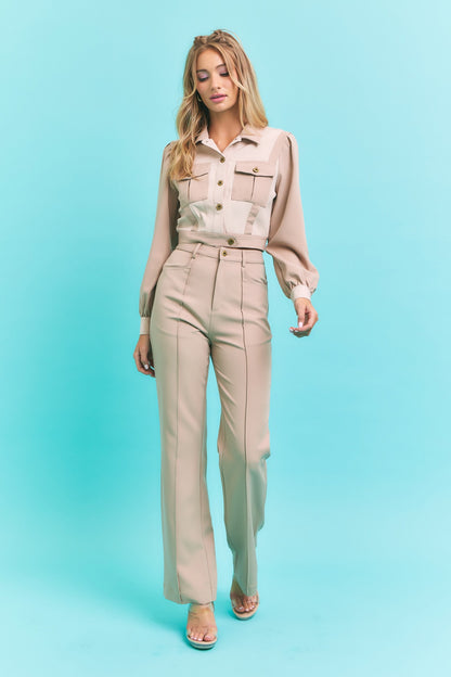 Marie 2 Piece Jacket and Pants Set